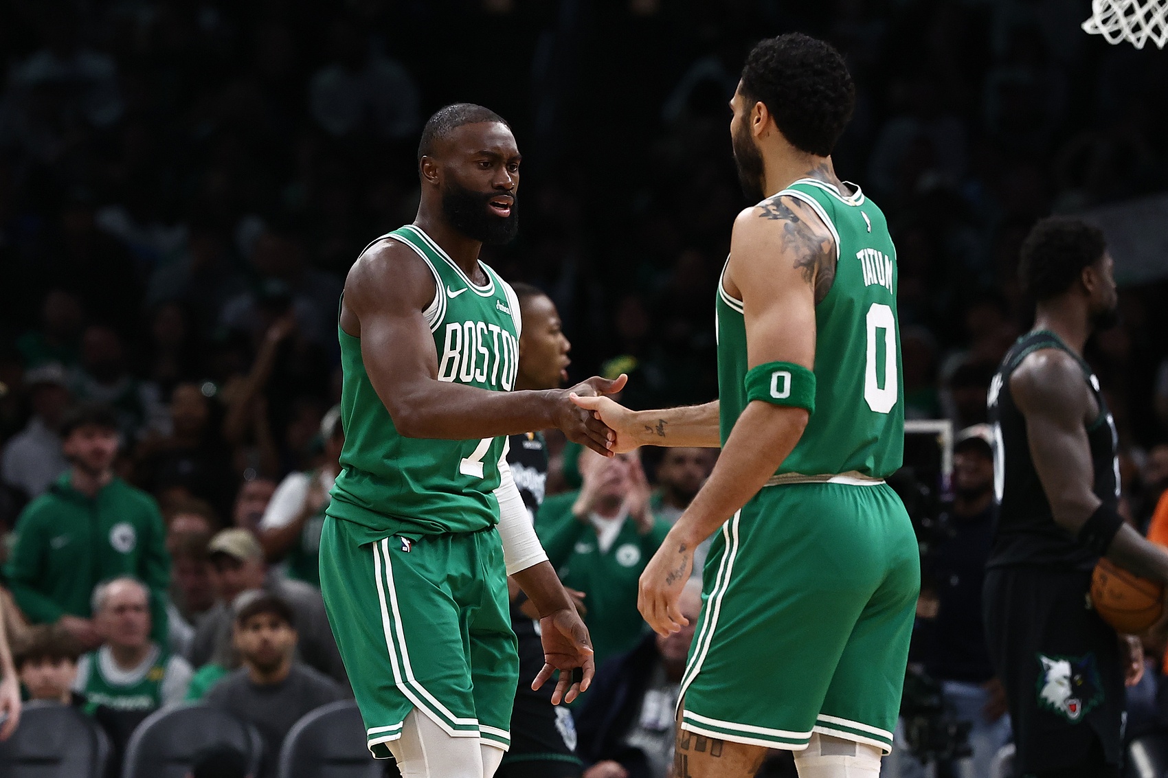 相得益彰！布朗和塔图姆一起出战时场均28分 五次30+两次40+